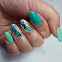 pose vsp + effet marbre