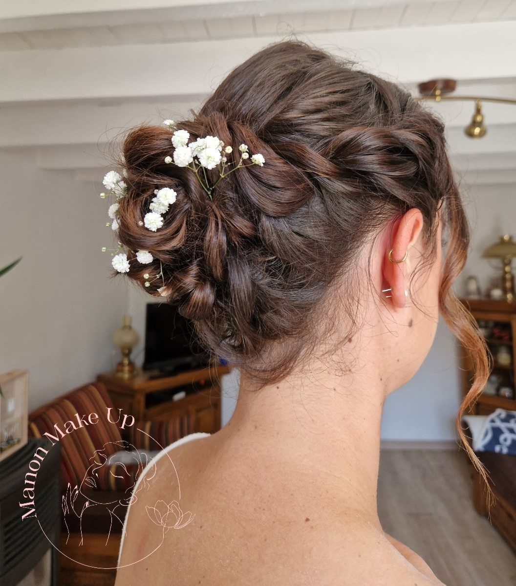 chignon mariée