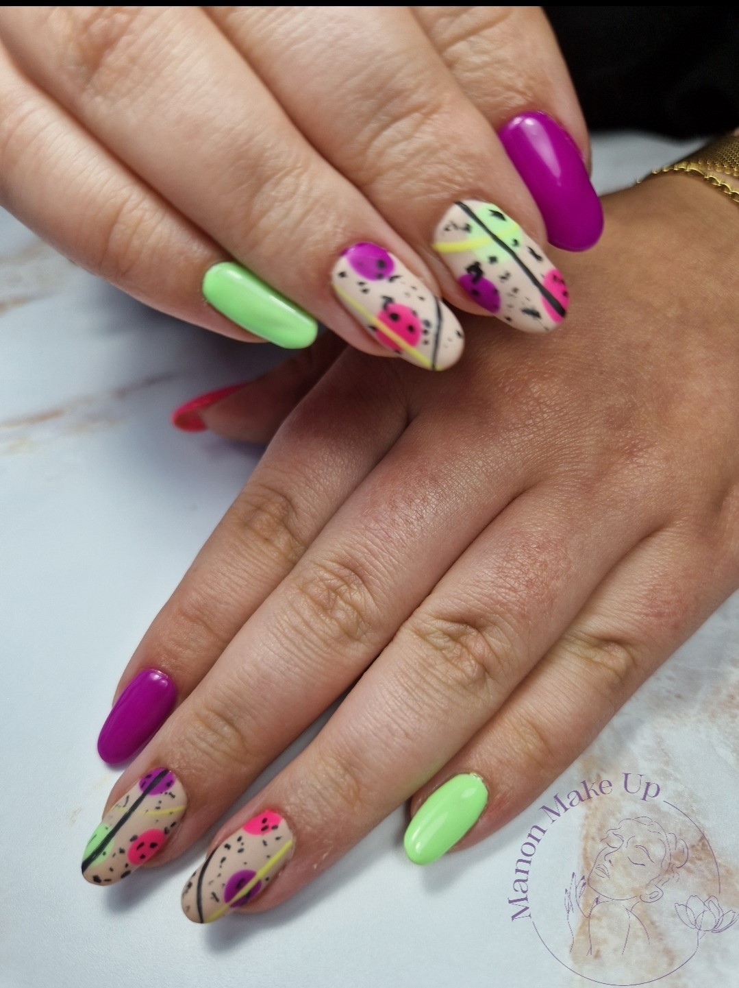 pose vsp + nail art