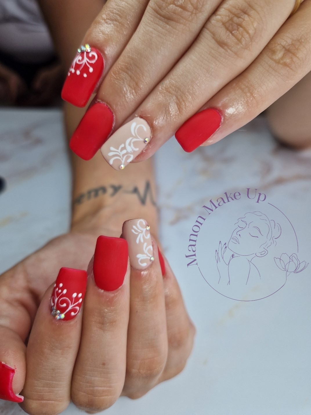 pose en gel + nail art