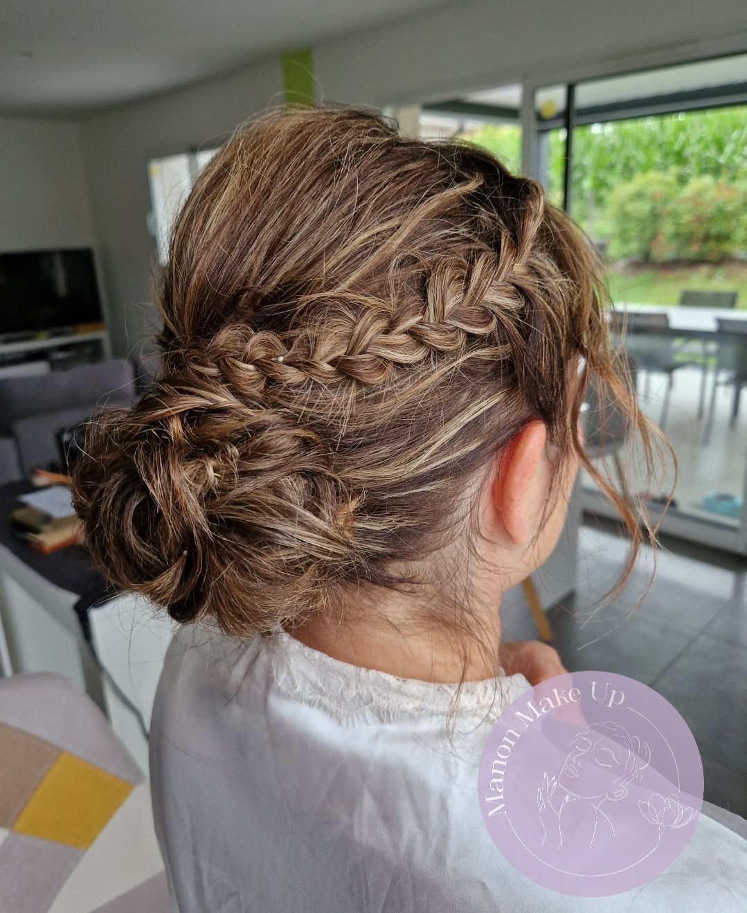 chignon mariée