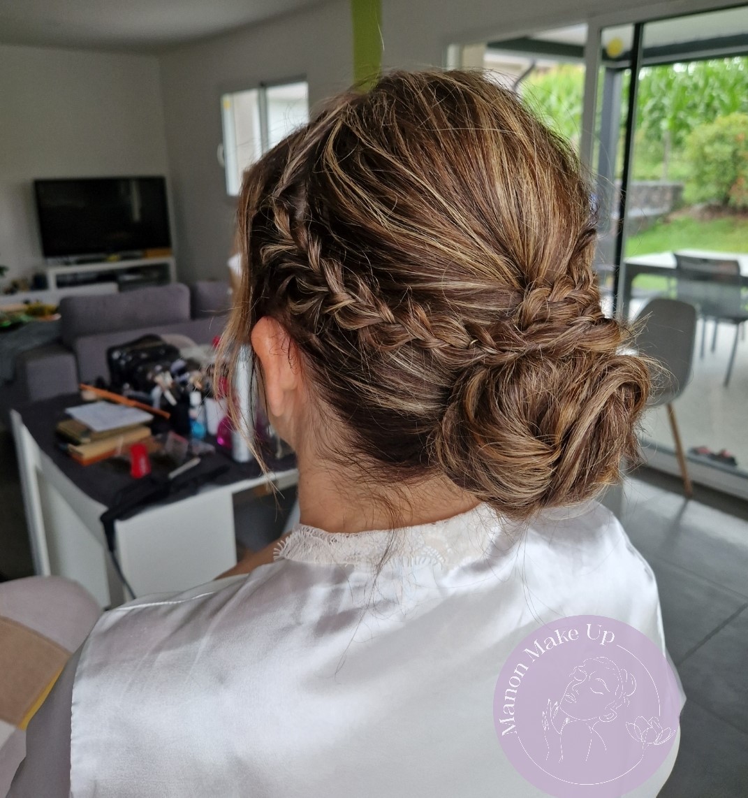 chignon mariée