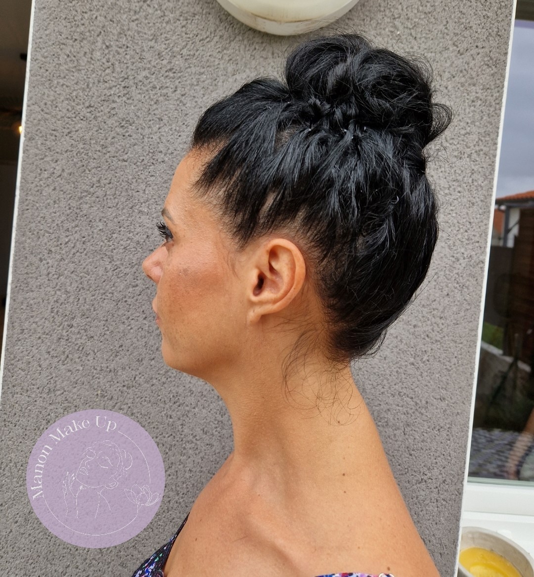 chignon invitée