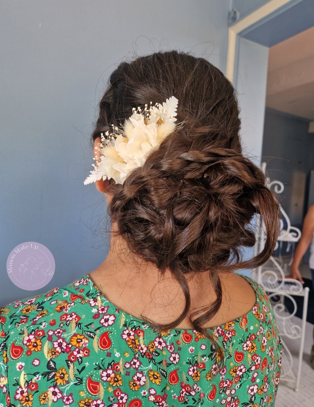 chignon mariée
