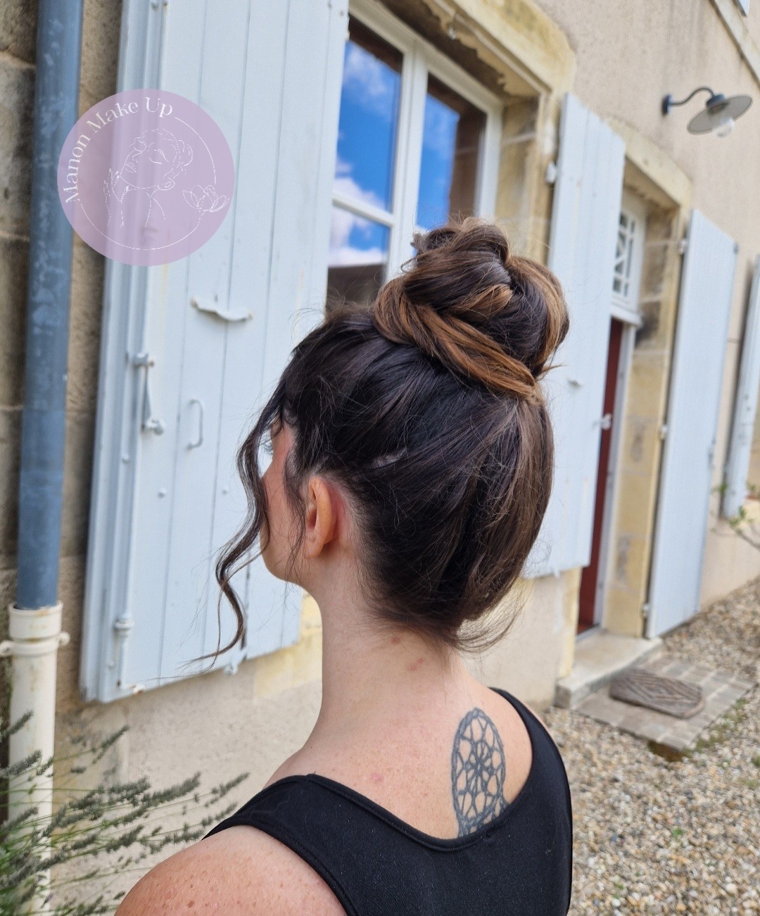 chignon invitée
