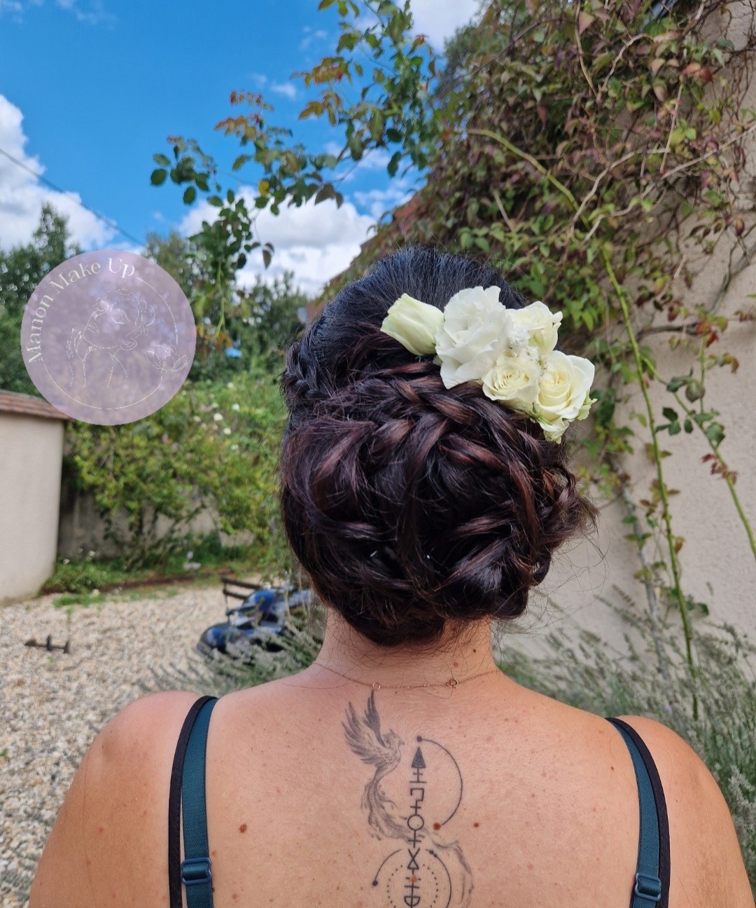 chignon mariée