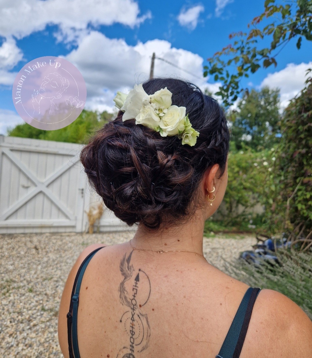 chignon mariée