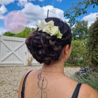 chignon mariée