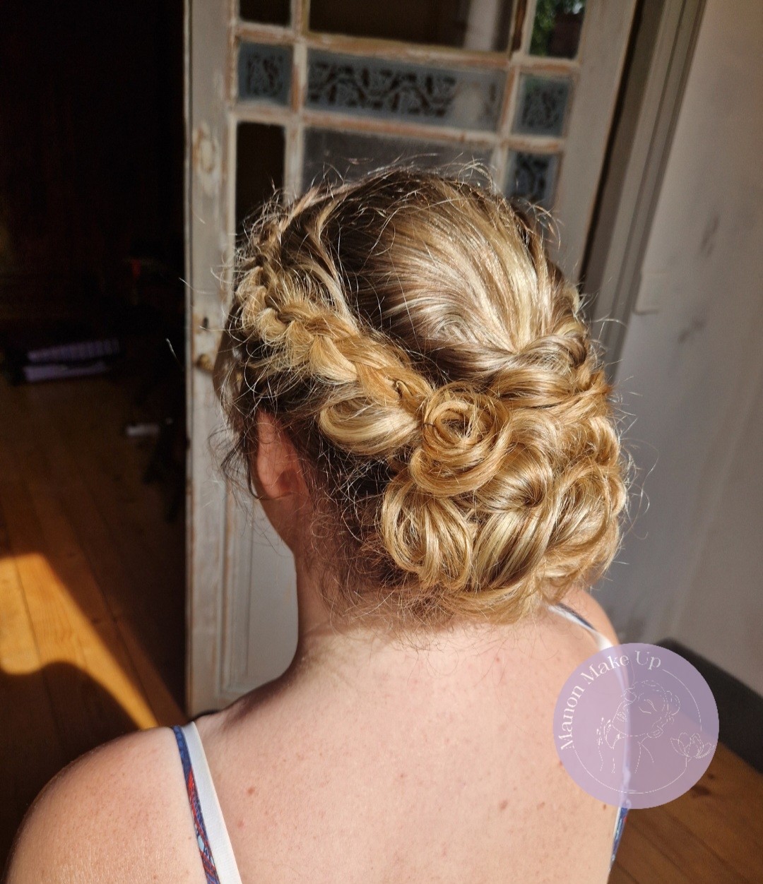 chignon invitée 