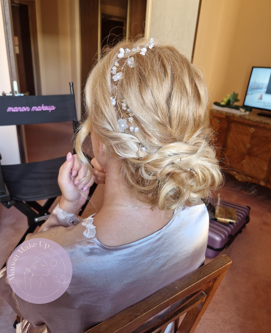 chignon mariée