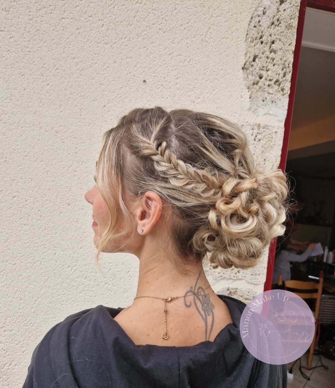 chignon mariée