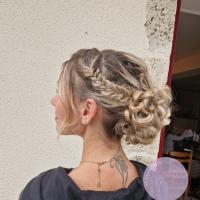 chignon mariée
