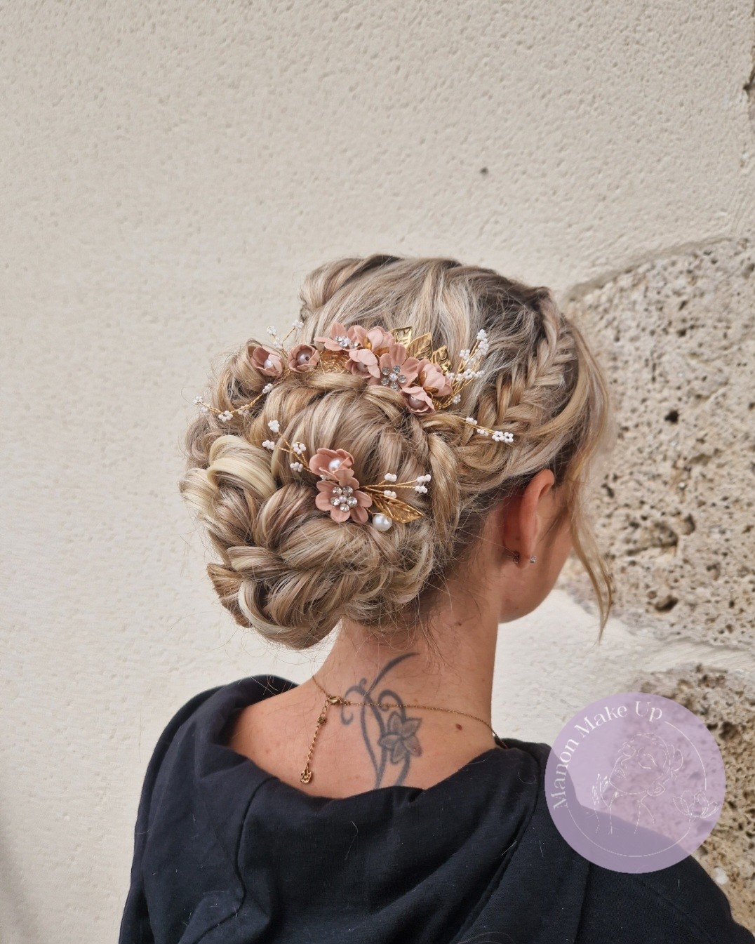 chignon mariée