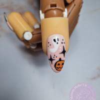 pose vsp + nail art halloween
