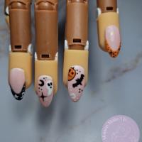 pose svp + nail art halloween