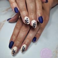 remplissage gel + nail art