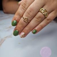 pose complète gel ongles rongés