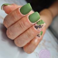 remplissage gel + nail art
