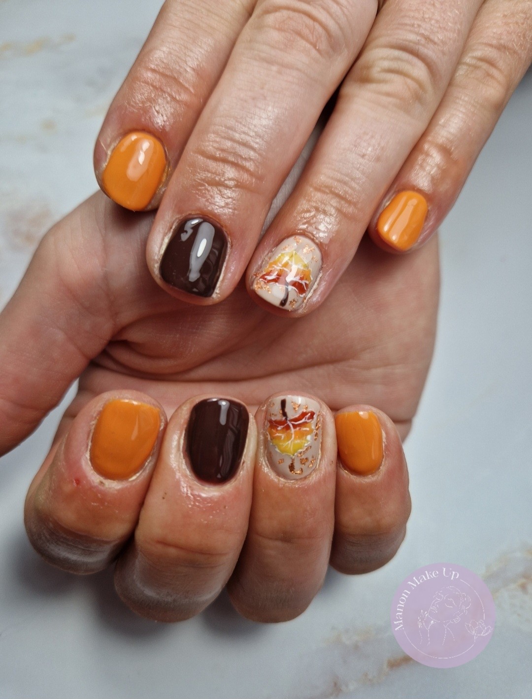 pose vsp + nail art automne