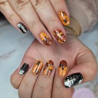 pose vsp + nail art halloween