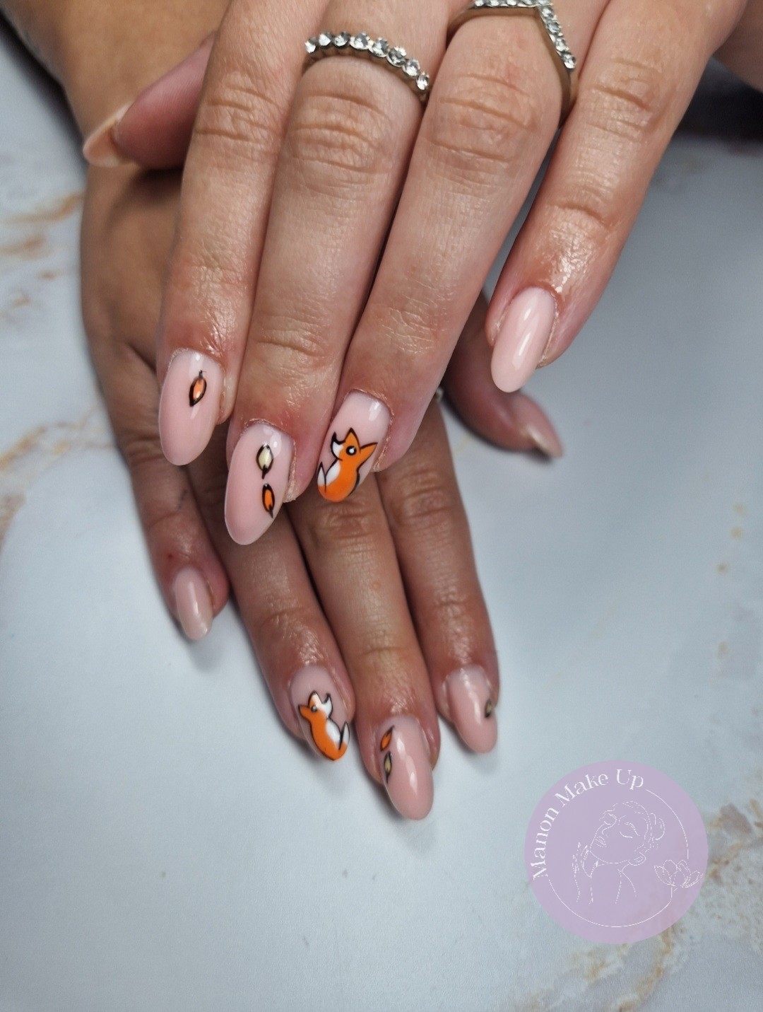 Remplissage gel + nail art