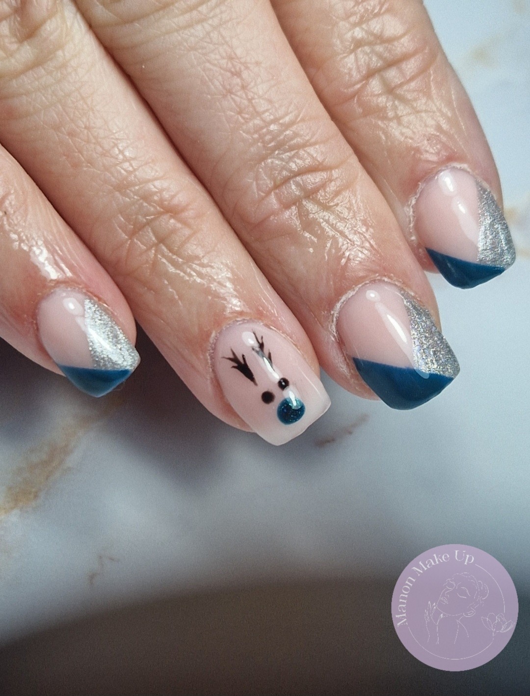 pose complète gel + nail art