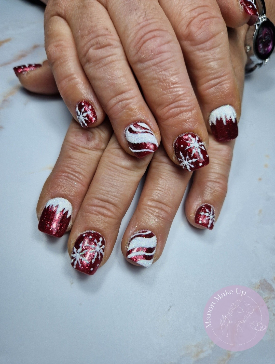 pose complète gel + nail art