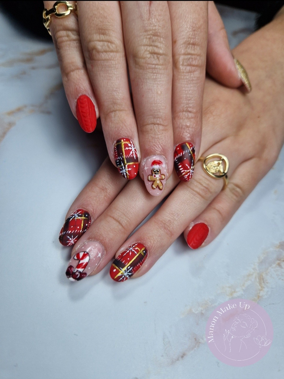 pose complète gel + nail art