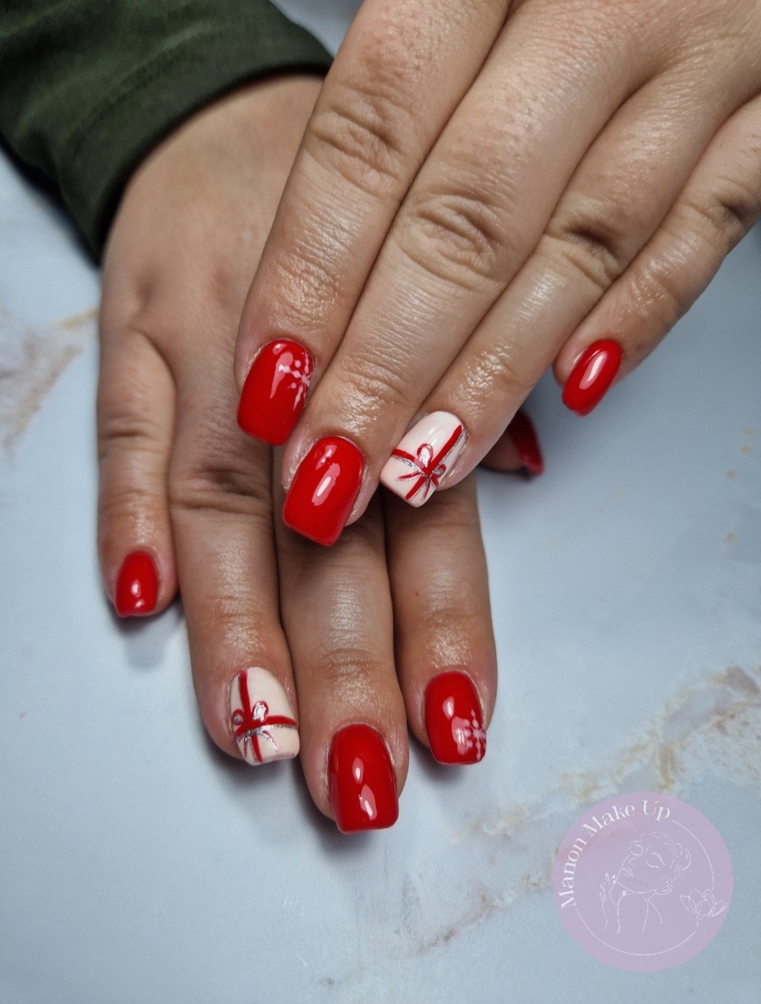 remplissage gel + nail art