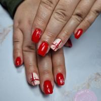 remplissage gel + nail art