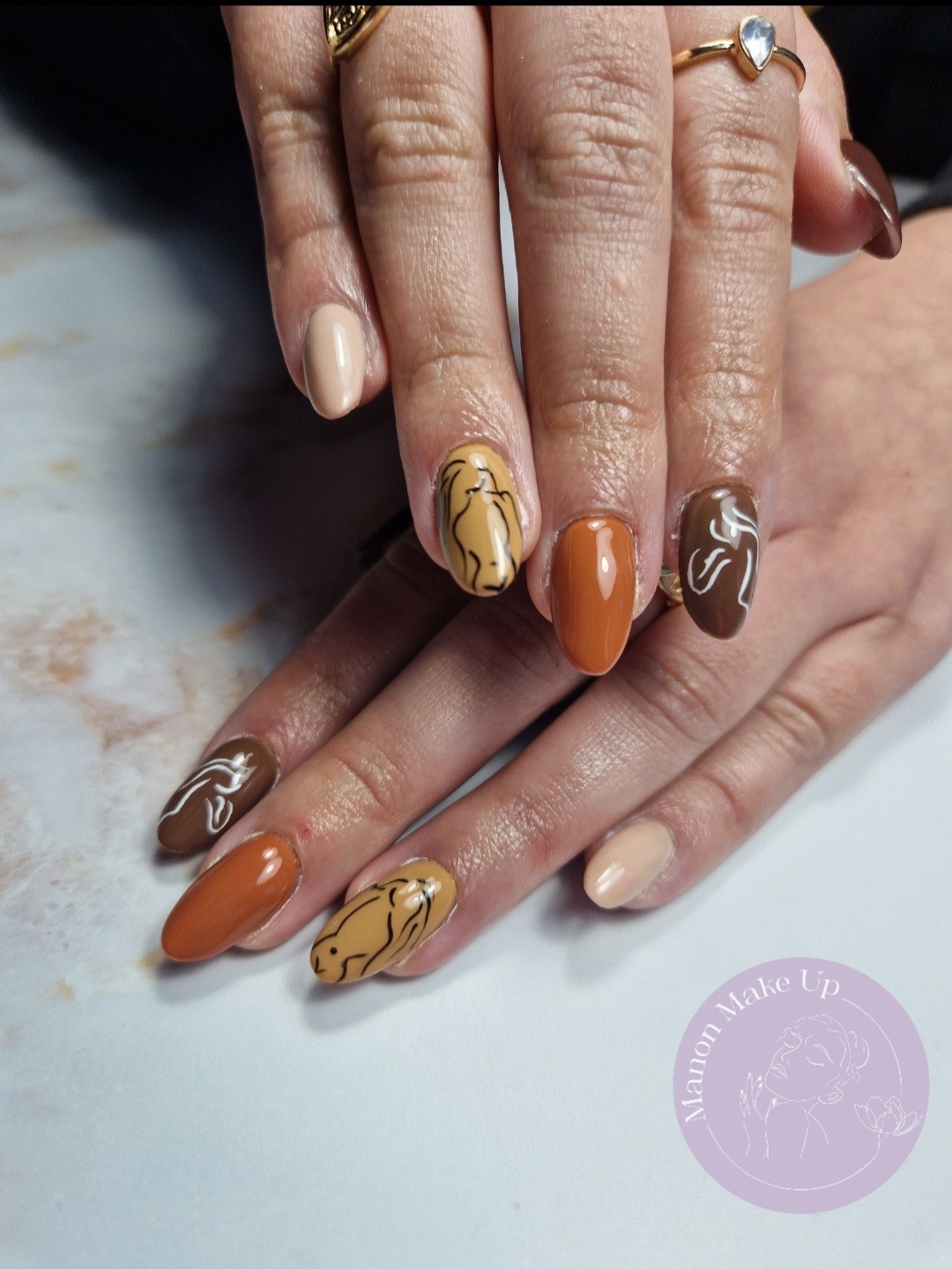 remplissage + nail art