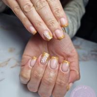 remplissage + french + nail art