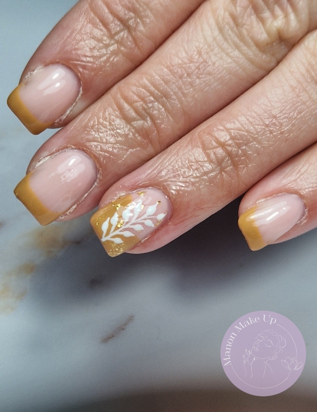 remplissage + french + nail art