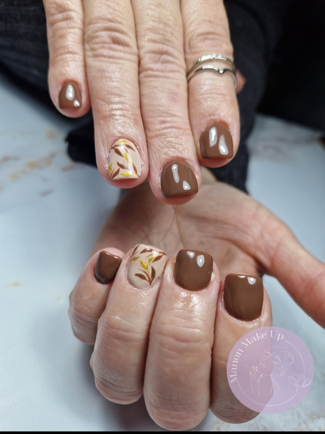 pose complète gel + nail art