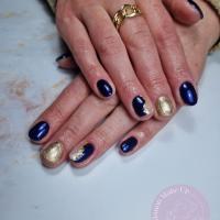 semi + feuille d'or