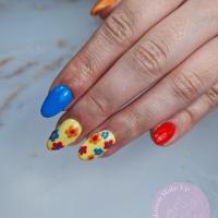 remplissage gel + nail art