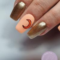 remplissage gel + nail art