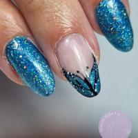 remplissage gel + nail art