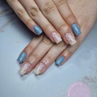 remplissage gel + nail art