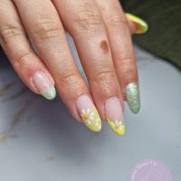 remplissage gel + nail art
