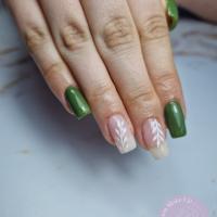 remplissage gel + nail art
