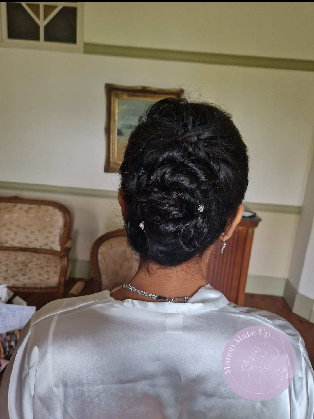 chignon mariée