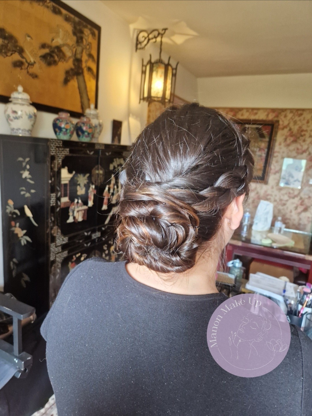 chignon invitée