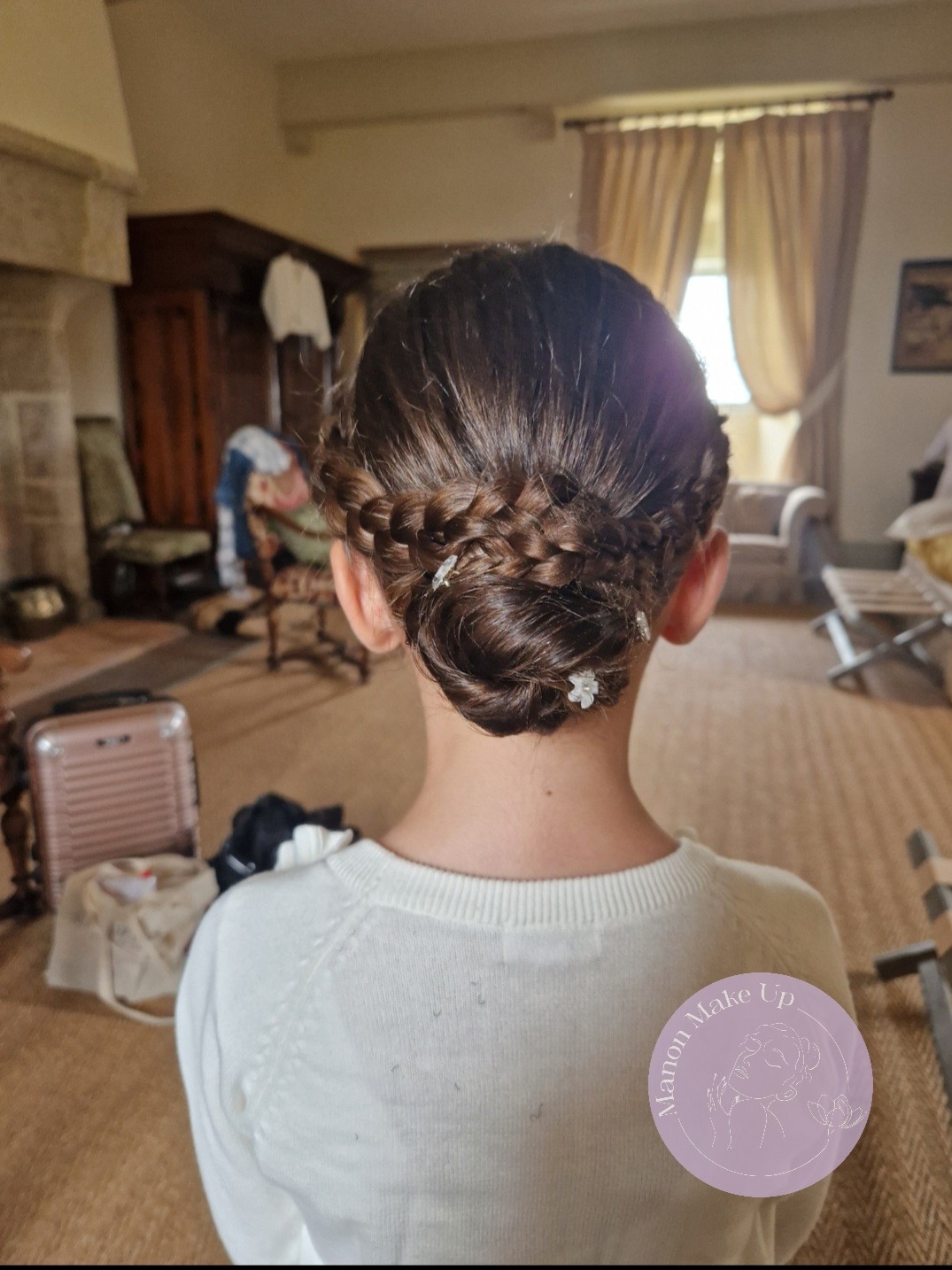 chignon enfnat