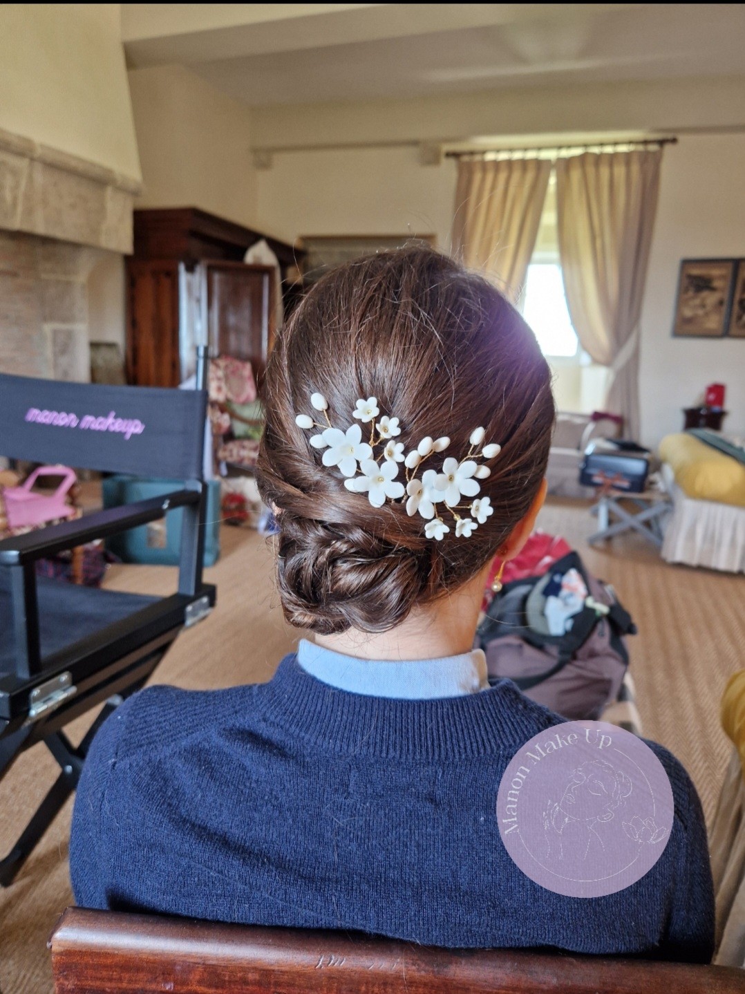 chignon mariée