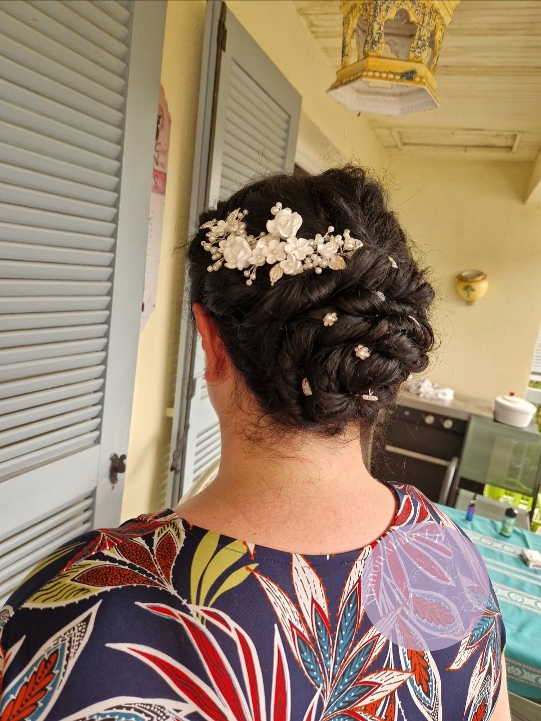 chignon mariée