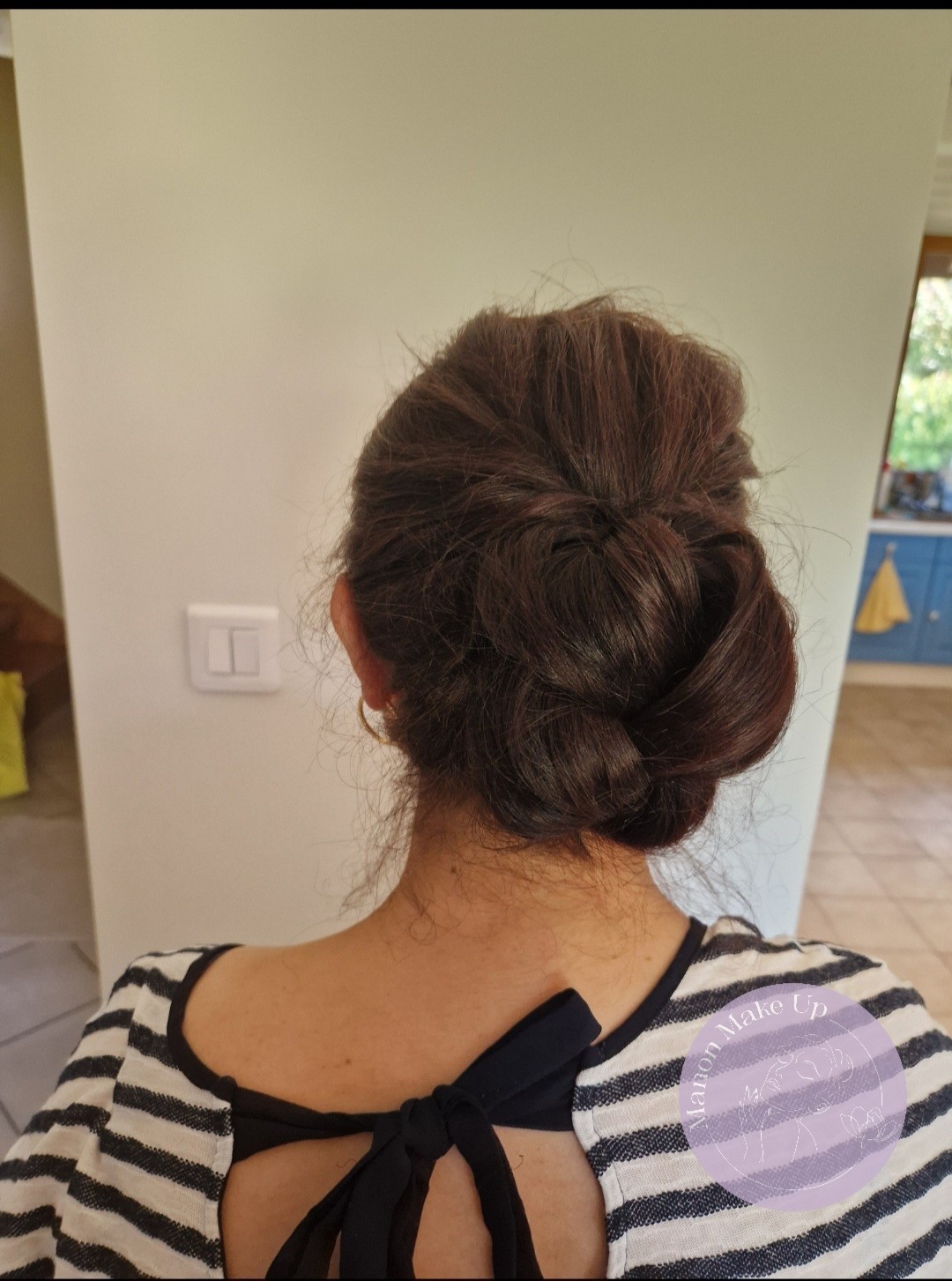 chignon invitée