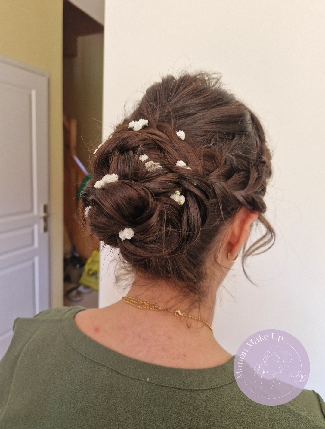 chignon mariée