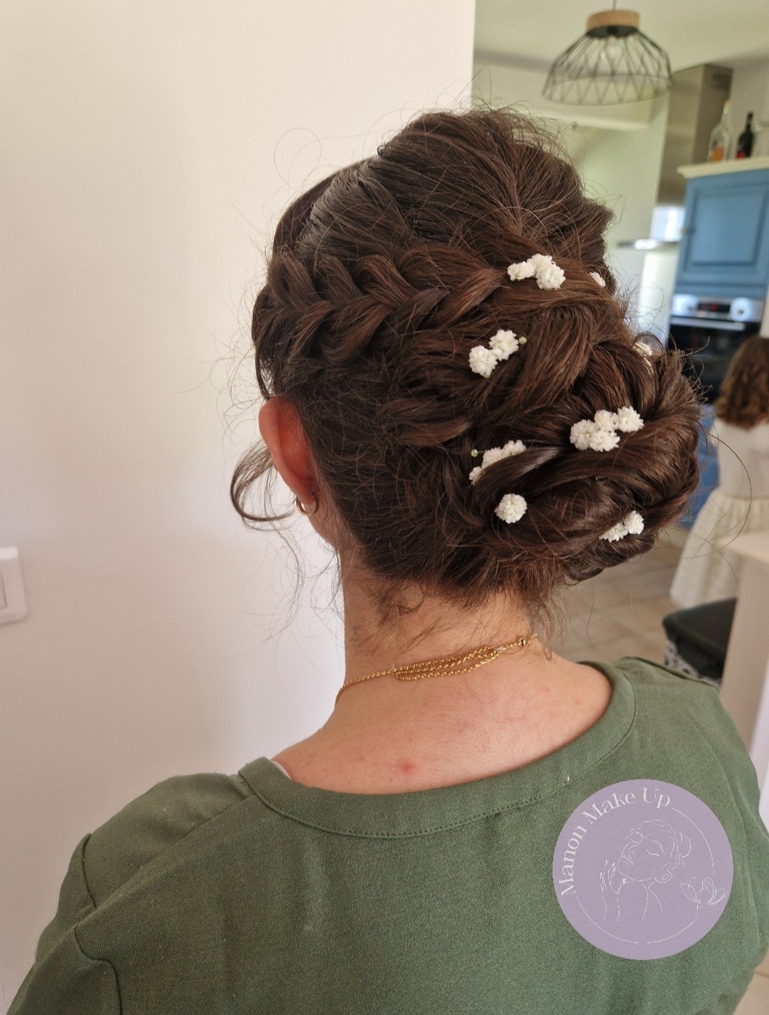 chignon mariée