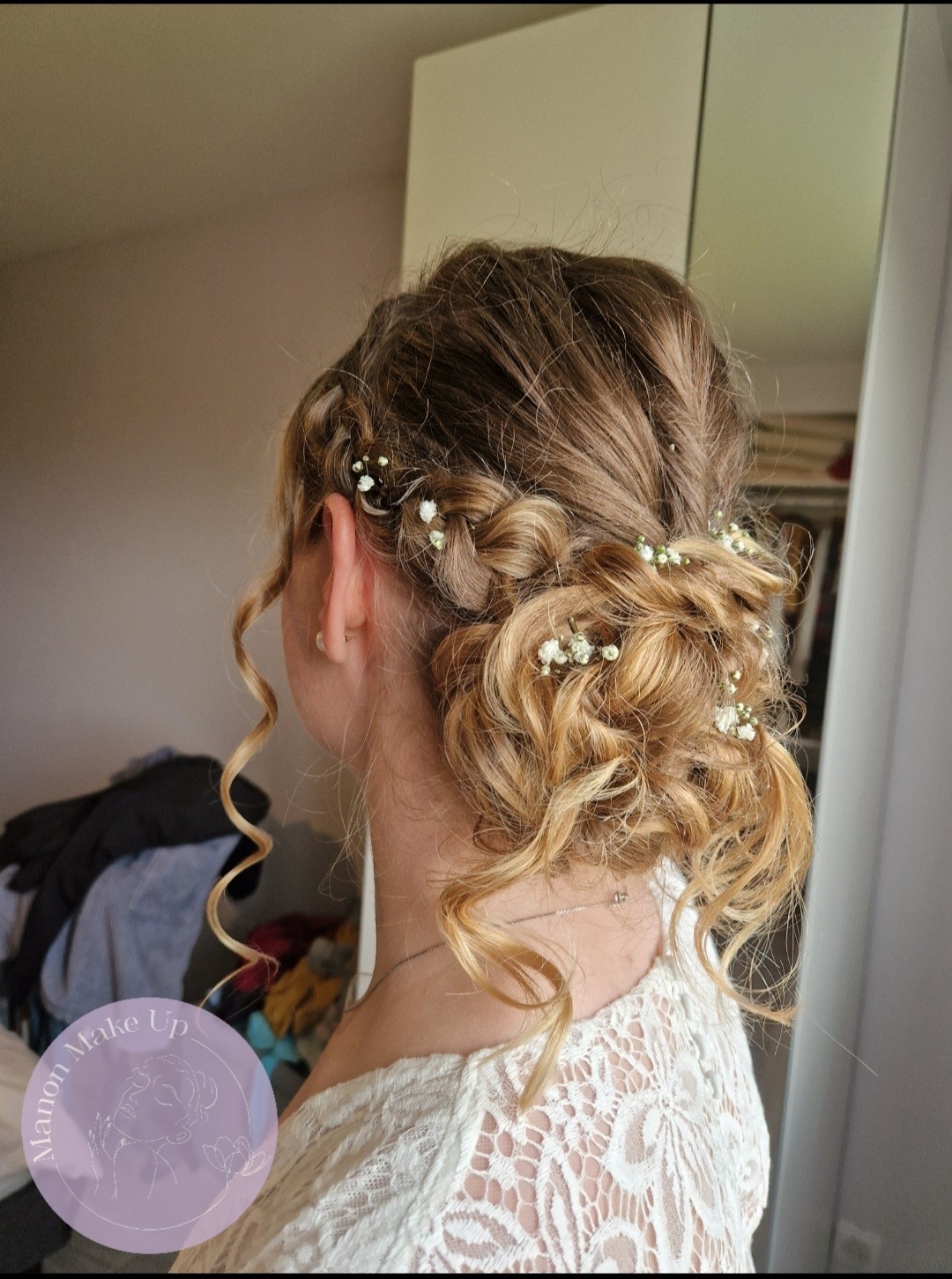 chignon mariée